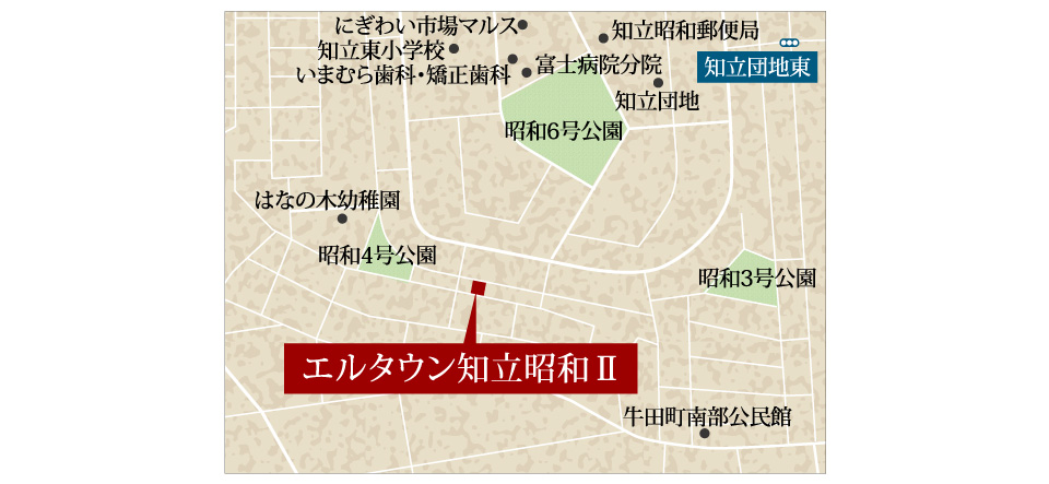 エルタウン知立昭和Ⅱ拡大図